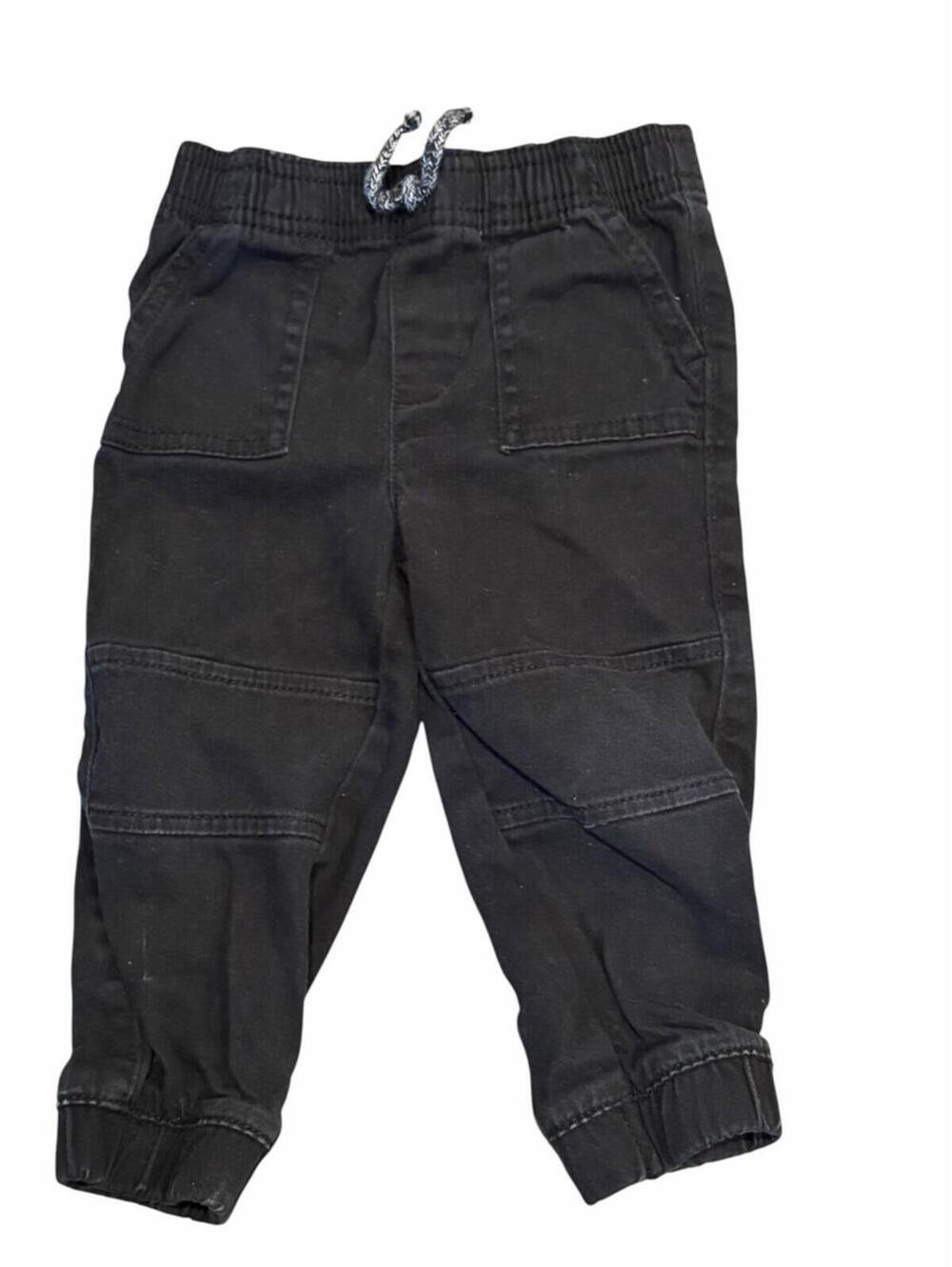 Jumping Beans Jogger Pants 18M Navy Pull On Elastic Waist Toddler Pants